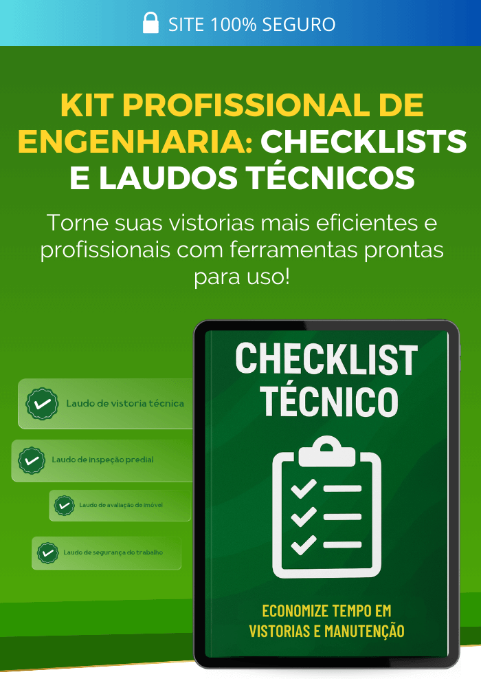Kit profissional de engenharia banner